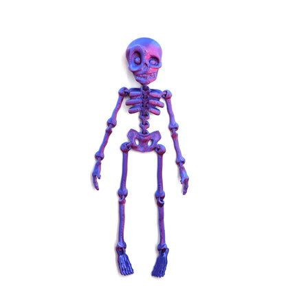 3D-utskriven magnetisk figur av vintageskelett 🎃