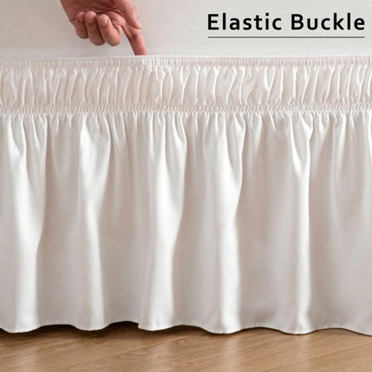 Justerbar elastisk sängkjol med fall