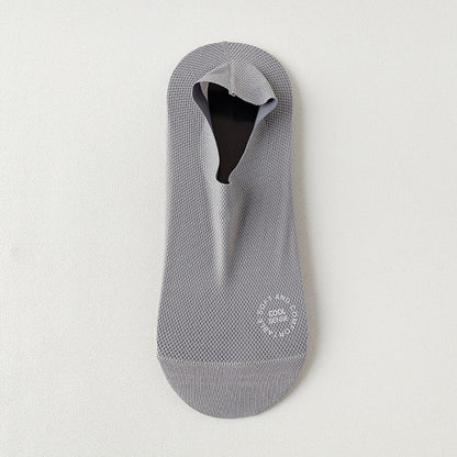 🔥 Osynliga Greppstrumpor 🧦 – Andningsbara Lågskurna Halkfria & Svettabsorberande Strumpor