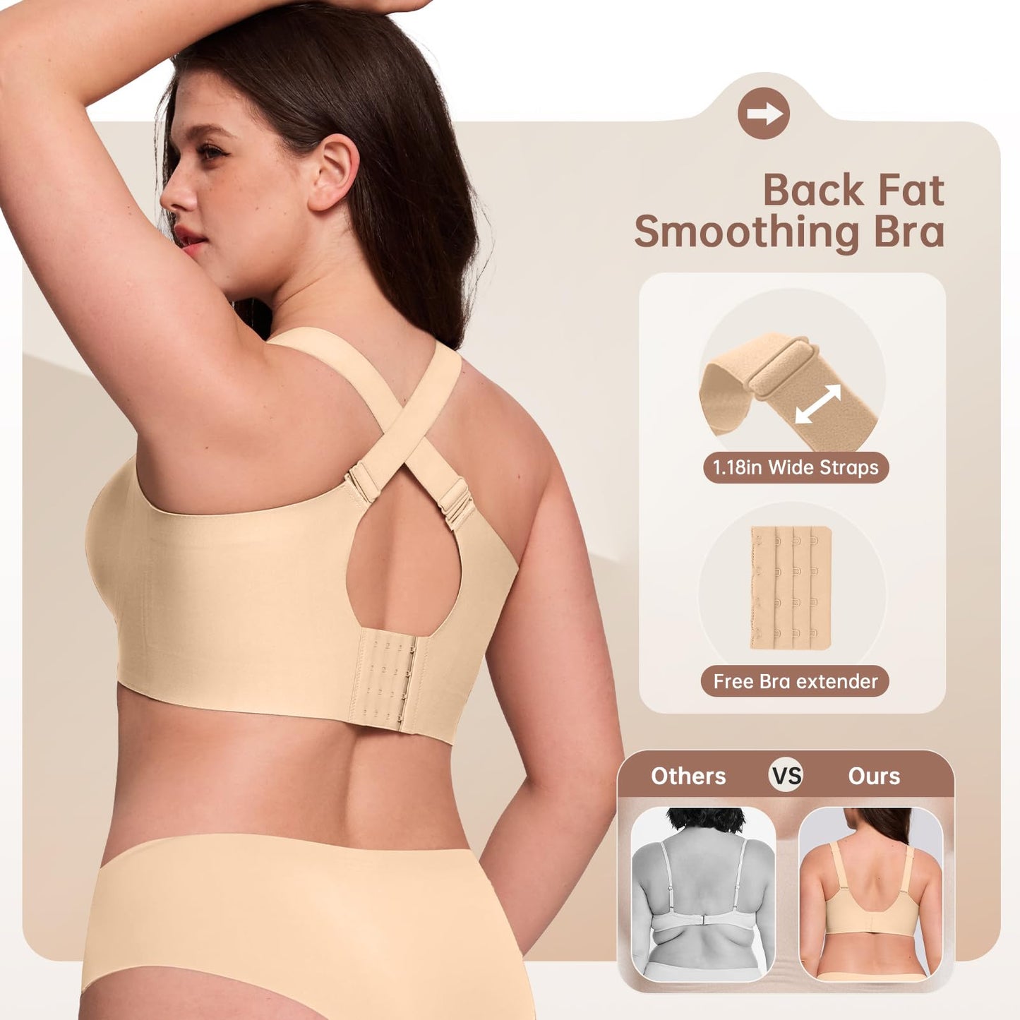 🏆#1 Best Seller🏆 Super firming bra | Women's Wirefree Seamless Bras 👍No more sagging breasts