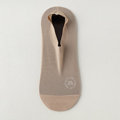 🔥 Osynliga Greppstrumpor 🧦 – Andningsbara Lågskurna Halkfria & Svettabsorberande Strumpor