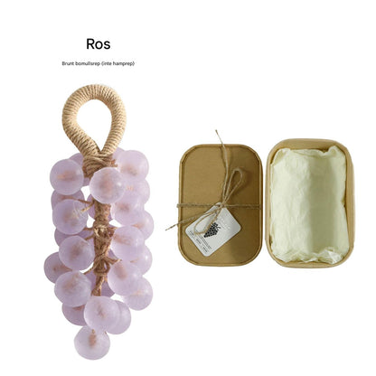 🔥🔥Personlig original handgjord kristalldruvtvål mild rengöringstvål (enkel sträng: 25 stycken)