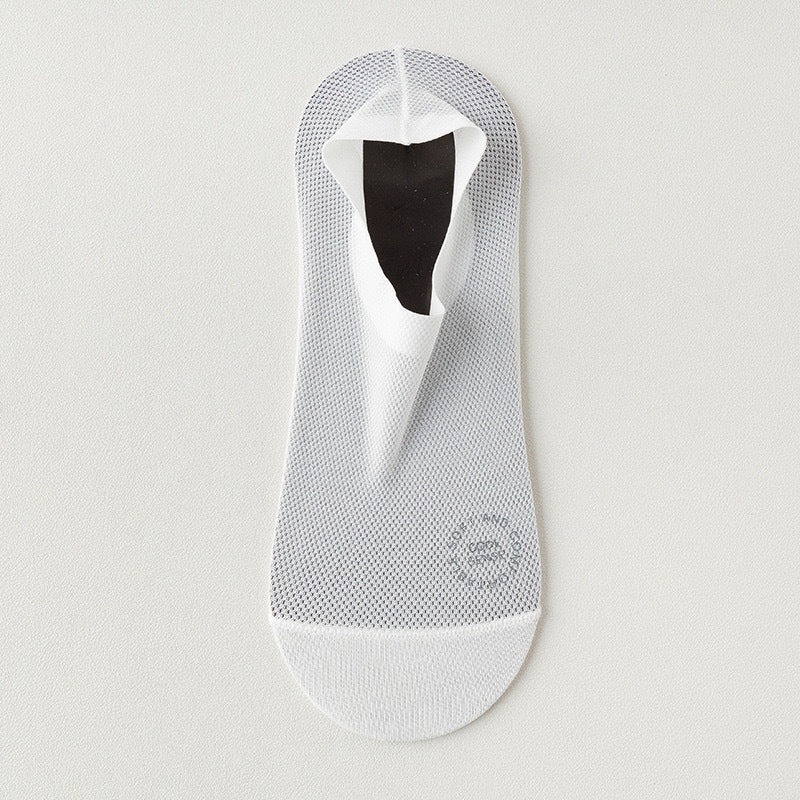 🔥 Osynliga Greppstrumpor 🧦 – Andningsbara Lågskurna Halkfria & Svettabsorberande Strumpor
