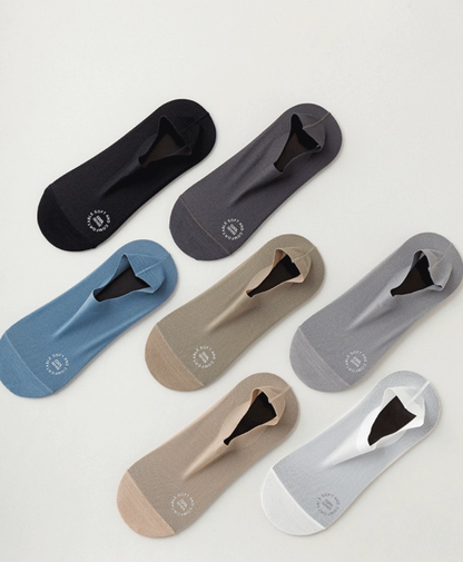 🔥 Osynliga Greppstrumpor 🧦 – Andningsbara Lågskurna Halkfria & Svettabsorberande Strumpor
