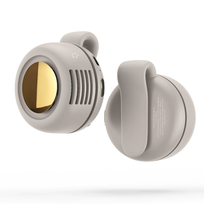 Bärbar tyst mini-bladlös elektrisk fläkt