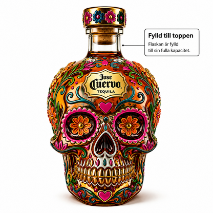 José Cuervo Day of the Dead Limited Edition Dekorationsflaska – Innehåller ej alkoholhaltig dryck