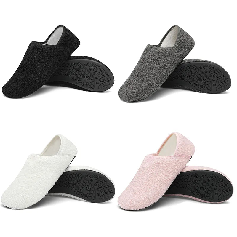 🏡 Hustofflor – Slip-On inomhustofflor