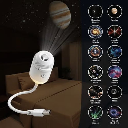 ✨ Plug-and-play HD-stjärnprojektor