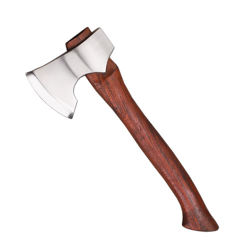 Mini Axe Fixed Blade Jakt Överlevnad Rostfritt Stål Taktisk Kniv Hem Bildekor