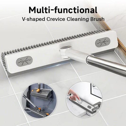 Multifunktionell V-formad fogrengöringsborste