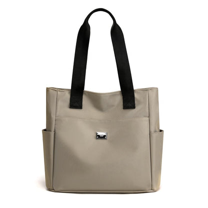 🔥 Vattenavvisande axelväska i nylon med stor kapacitet och flera fack 👜