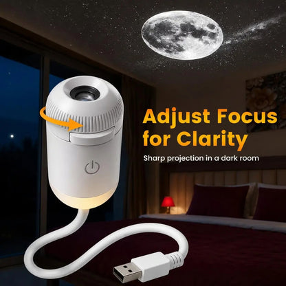 ✨ Plug-and-play HD-stjärnprojektor