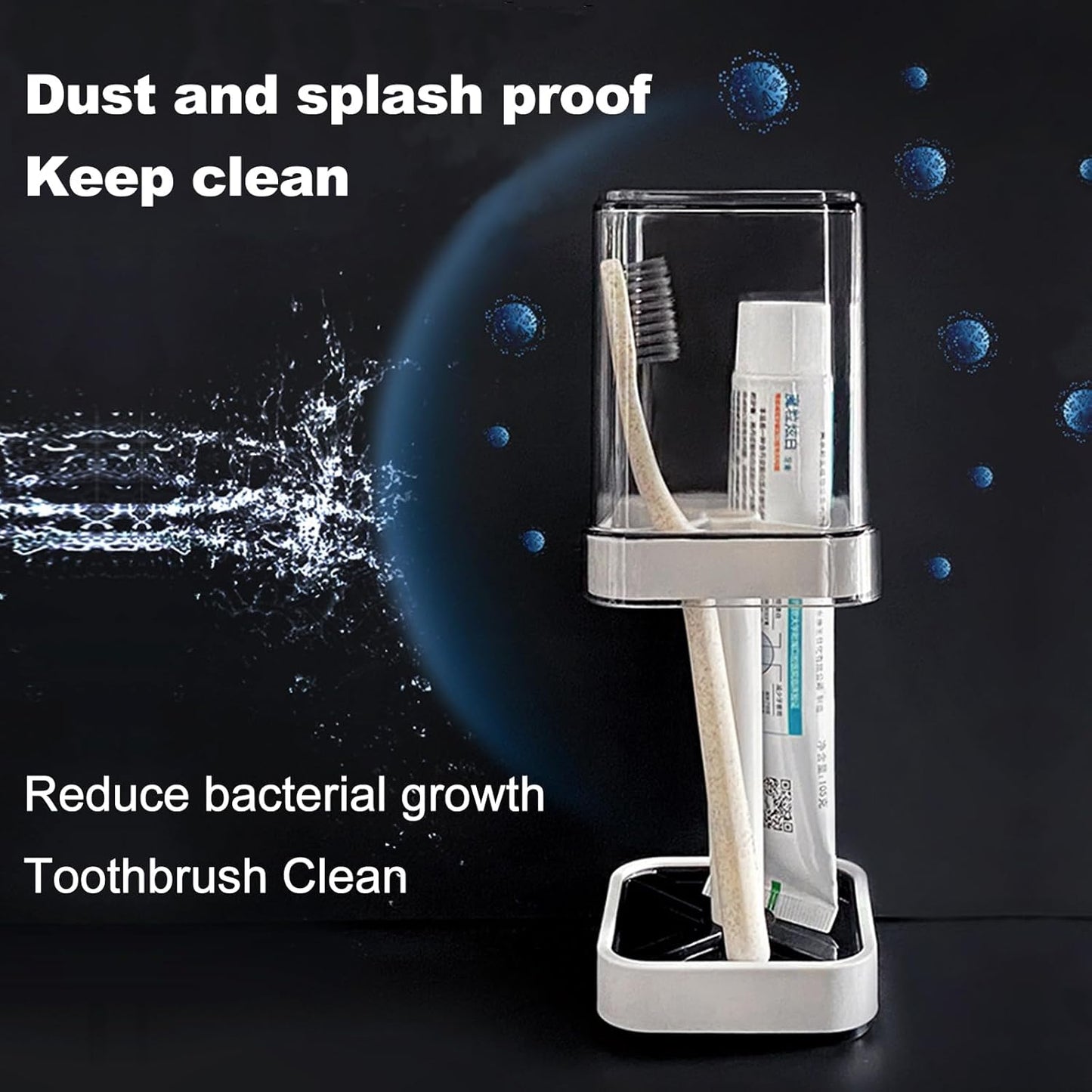 Snygg tandborsthållare med lock