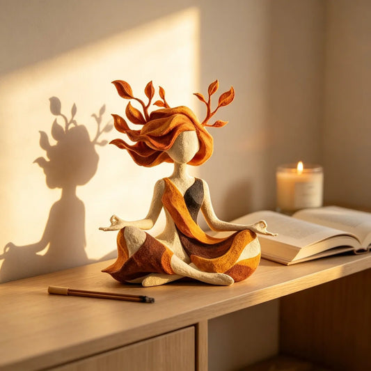 🔥Serenity Growth | Skulptur som symboliserar inre harmoni