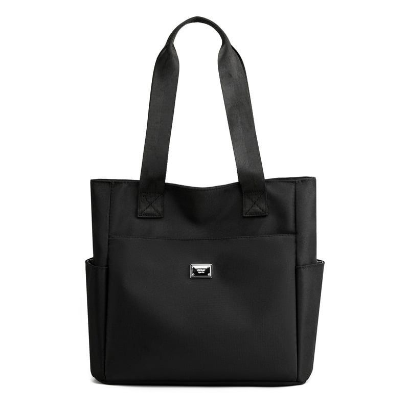 🔥 Vattenavvisande axelväska i nylon med stor kapacitet och flera fack 👜