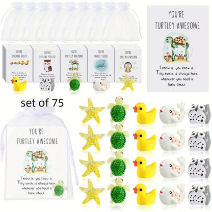 REA - Set med 75 djurordvitsar