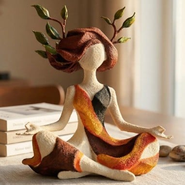 🔥Serenity Growth | Skulptur som symboliserar inre harmoni