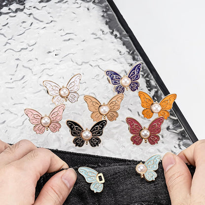 2-Pack avtagbara fjärilsklämmor🦋