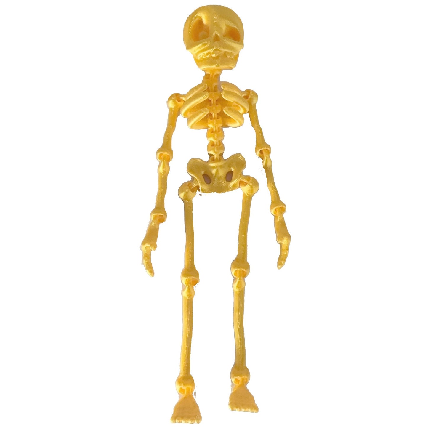 3D-utskriven magnetisk figur av vintageskelett 🎃