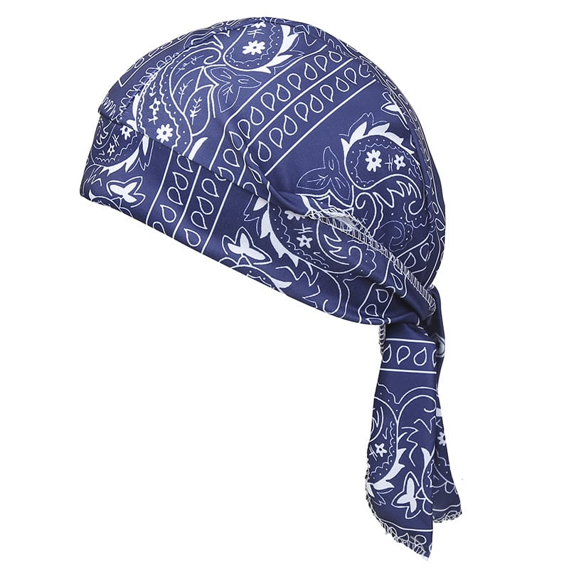 Paisley-mönster med kylande huvudduk