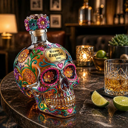 José Cuervo Day of the Dead Limited Edition Dekorationsflaska – Innehåller ej alkoholhaltig dryck