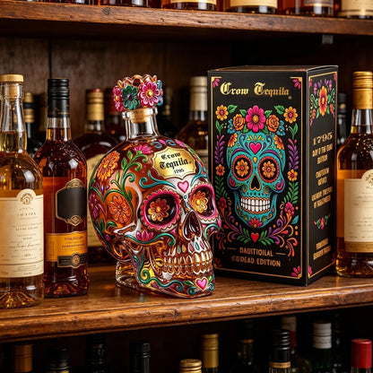 José Cuervo Day of the Dead Limited Edition Dekorationsflaska – Innehåller ej alkoholhaltig dryck