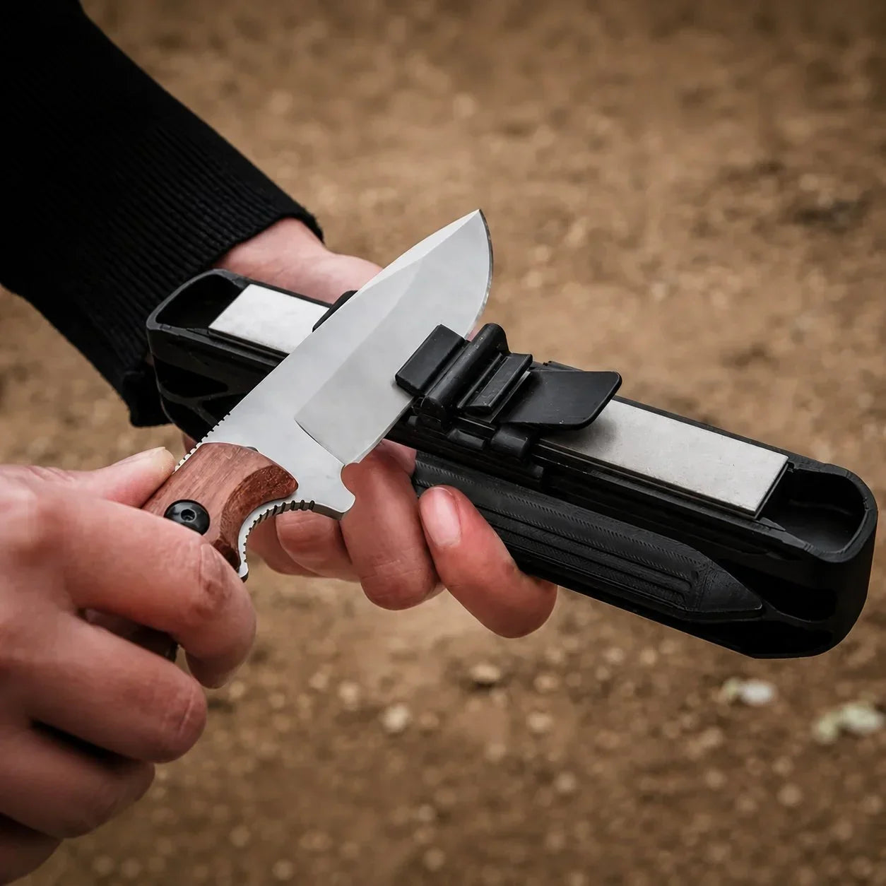 🔪✨Bärbar precisionsknivslipare
