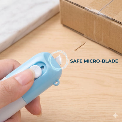 2-in-1 Box Cutter & Thermal Paper Eraser