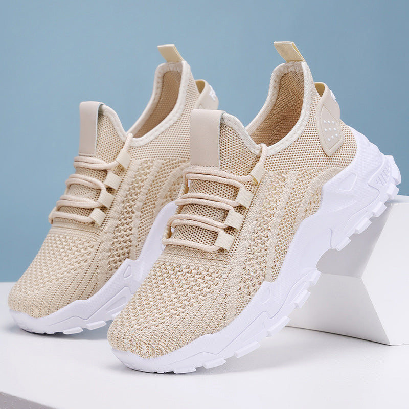 ✨ Köp 2 par – Betala 0 kr i frakt! Bekväma och andningsaktiva sneakers för kvinnor