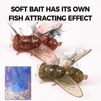 💥 50% RABATT 💥🎣Innovativ design - metallpropellerflugekrok för falskt bete💪