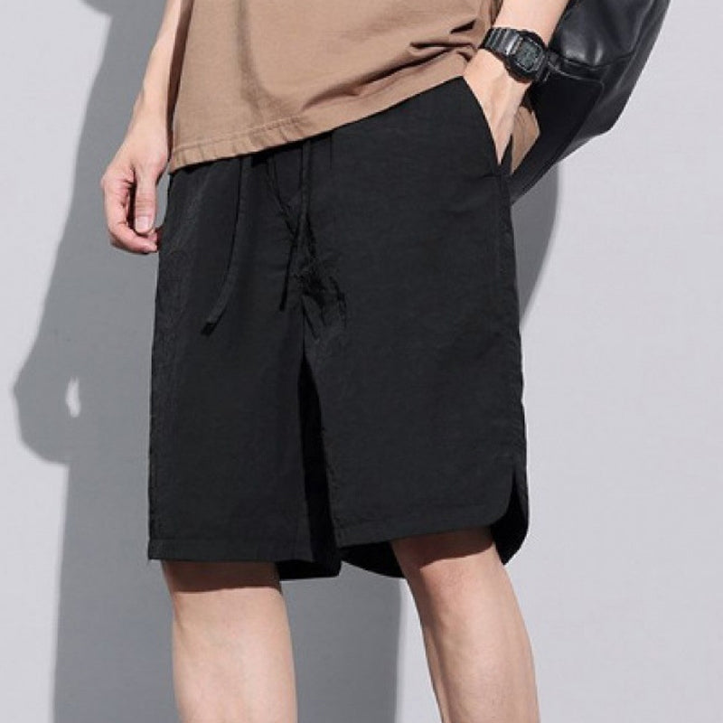 ✈️Köp 3 - 10% rabatt + fraktfritt✈️Sommarshorts för män med fickor och löst sittande passform