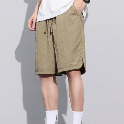 ✈️Köp 3 - 10% rabatt + fraktfritt✈️Sommarshorts för män med fickor och löst sittande passform