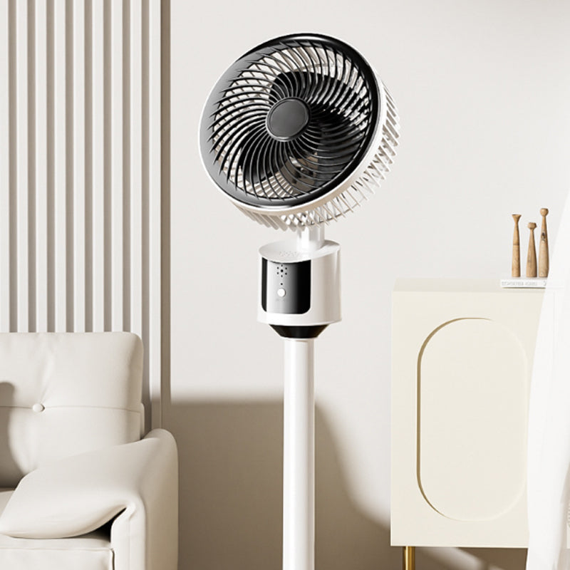 ⚡ 50% REA - TIDBEGRÄNSAT ERBJUDANDE! ⏱️Tröstlös golvfläkt med luftflöde och energibesparing, drivs via USB🍃