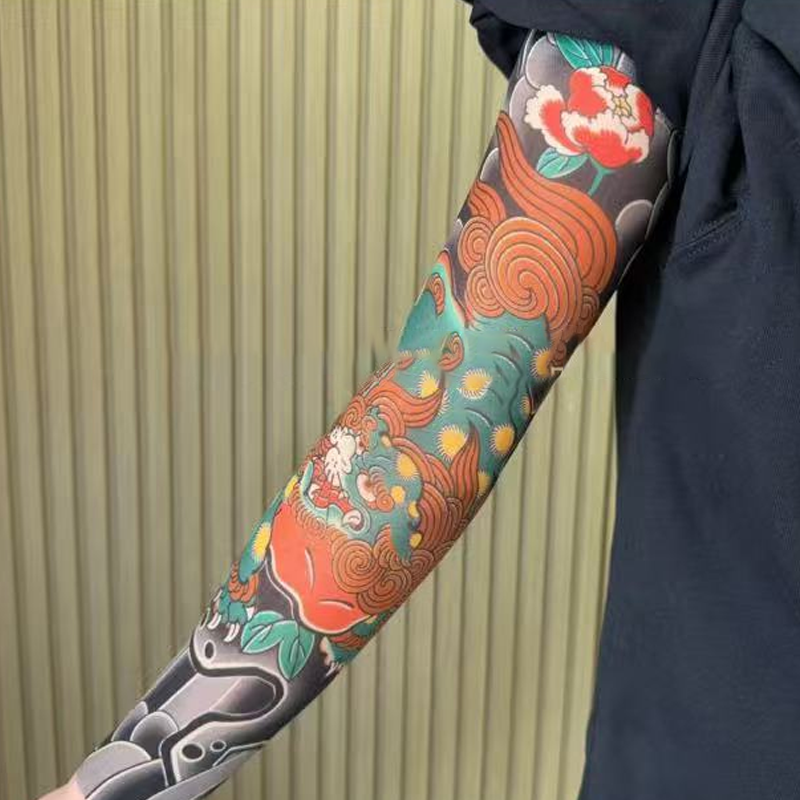 🔥Nytt hett Selling❤️‍🔥 Ultratunna tatueringsärmar med solskydd