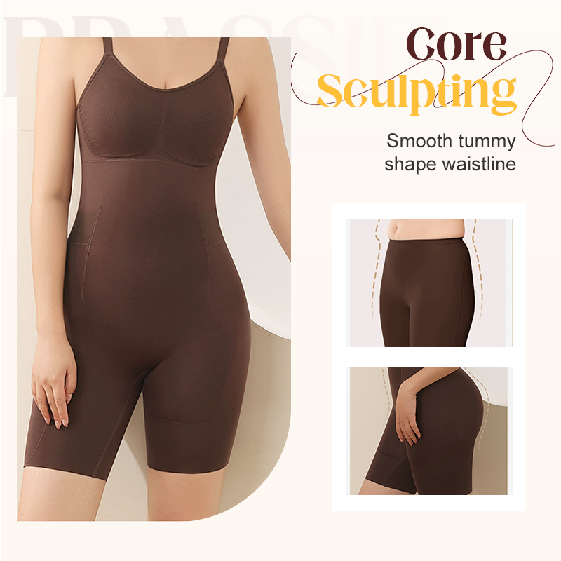 Sömlös skulpterande bodysuit för kvinnor