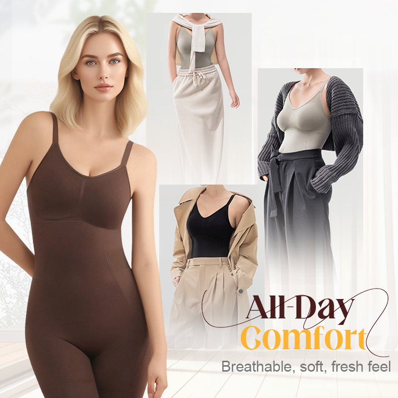 Sömlös skulpterande bodysuit för kvinnor