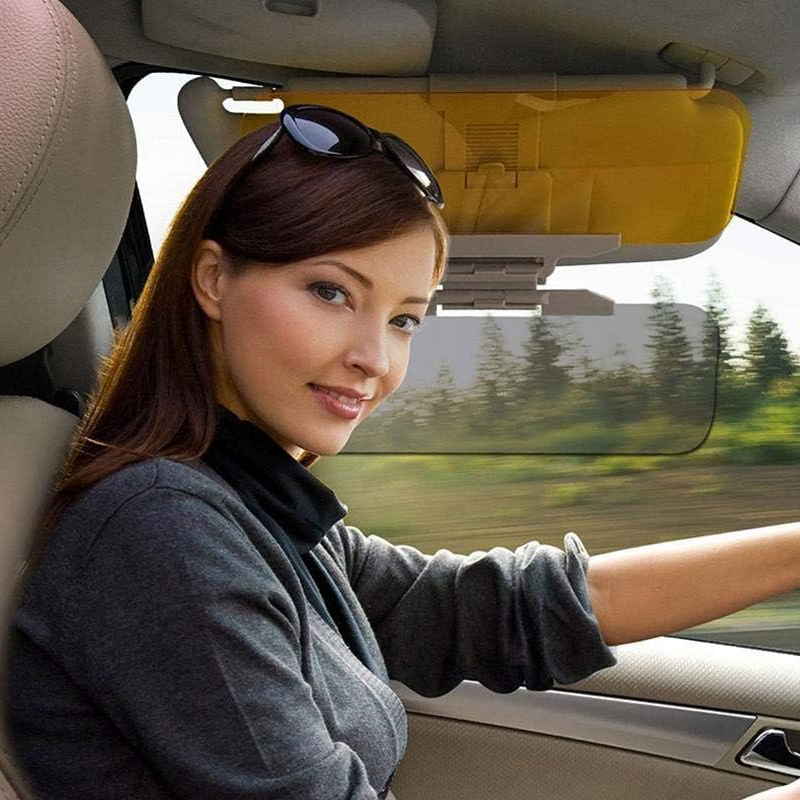 🚗 Universellt Polariserat Solskydd för Bil – ☀️Antireflex Visirförlängare