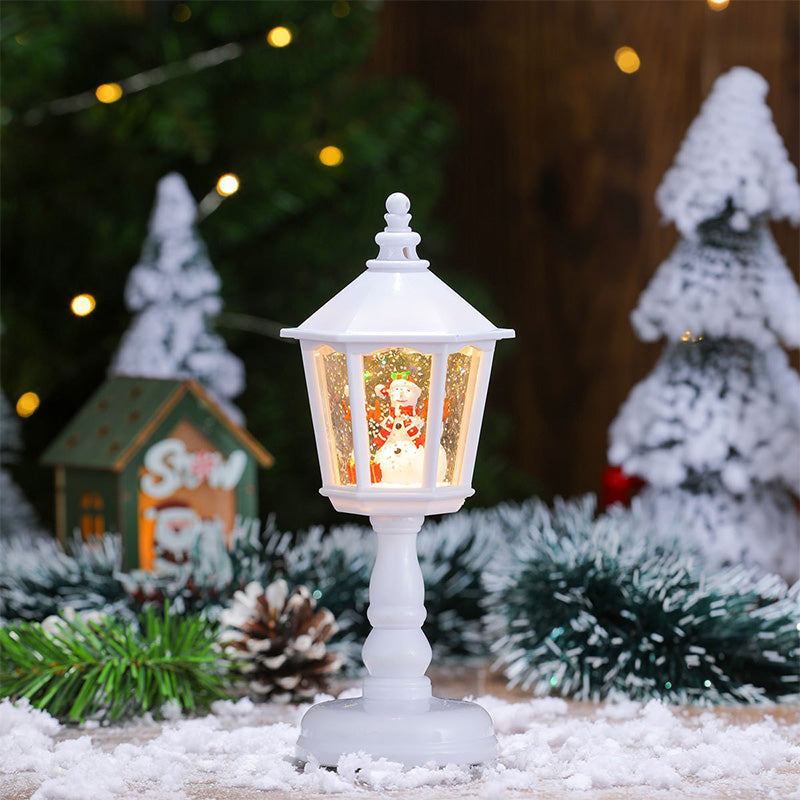 🎁Förköp till jul: 50% rabatt🌲✨Lysande snöglobslykta med musik till jul