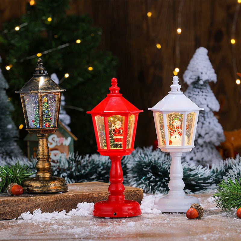 🎁Förköp till jul: 50% rabatt🌲✨Lysande snöglobslykta med musik till jul