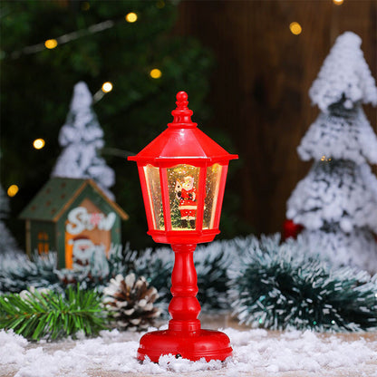 🎁Förköp till jul: 50% rabatt🌲✨Lysande snöglobslykta med musik till jul