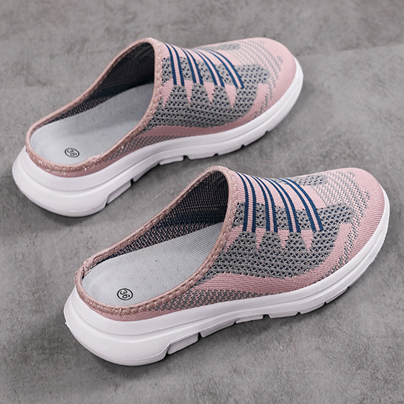 Bekväma och andningsbara tofflor med sluten tå👟