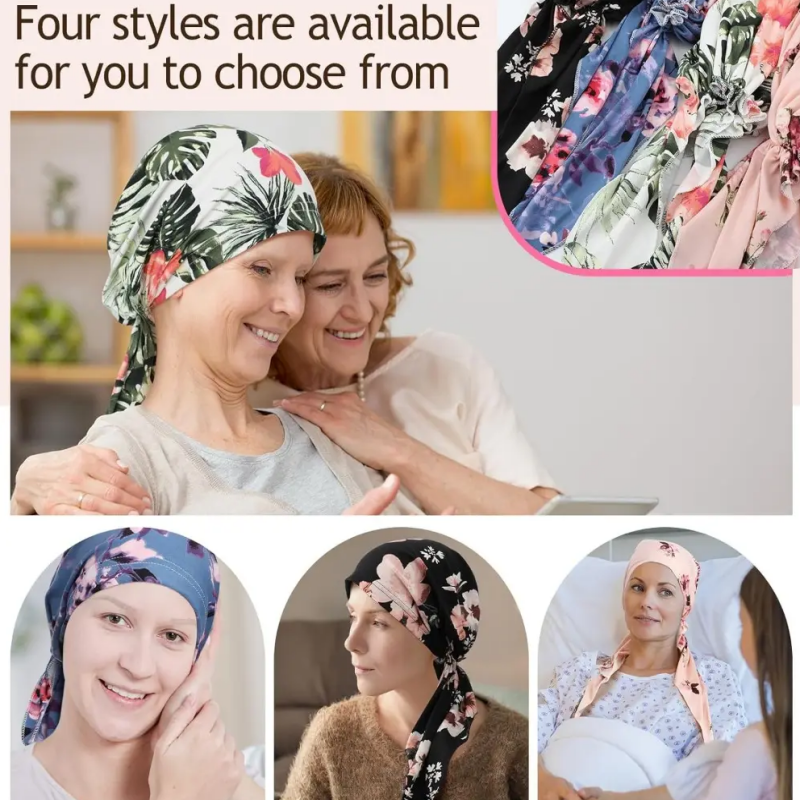 👒 TIDBEGRÄNSAD 50% RABATT! ✨ Blommigt knutet huvudband för damer – Mjukt, elastiskt, mångsidigt 🌸