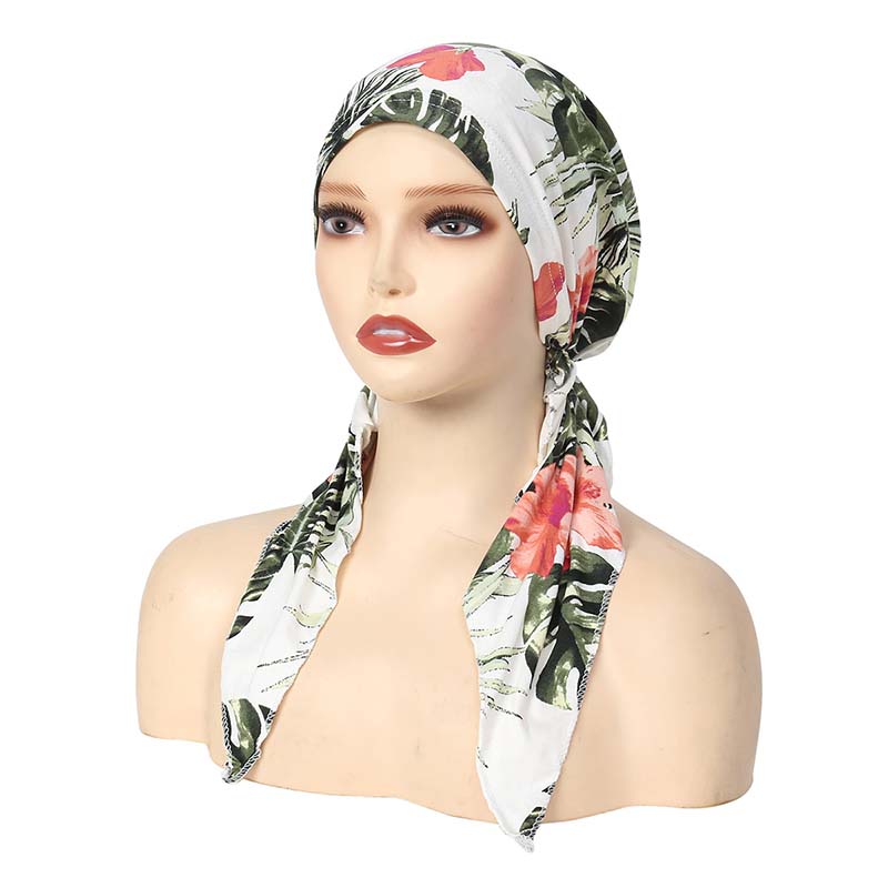 👒 TIDBEGRÄNSAD 50% RABATT! ✨ Blommigt knutet huvudband för damer – Mjukt, elastiskt, mångsidigt 🌸