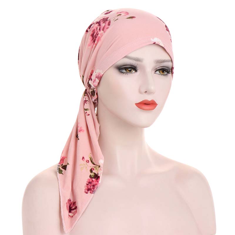 👒 TIDBEGRÄNSAD 50% RABATT! ✨ Blommigt knutet huvudband för damer – Mjukt, elastiskt, mångsidigt 🌸