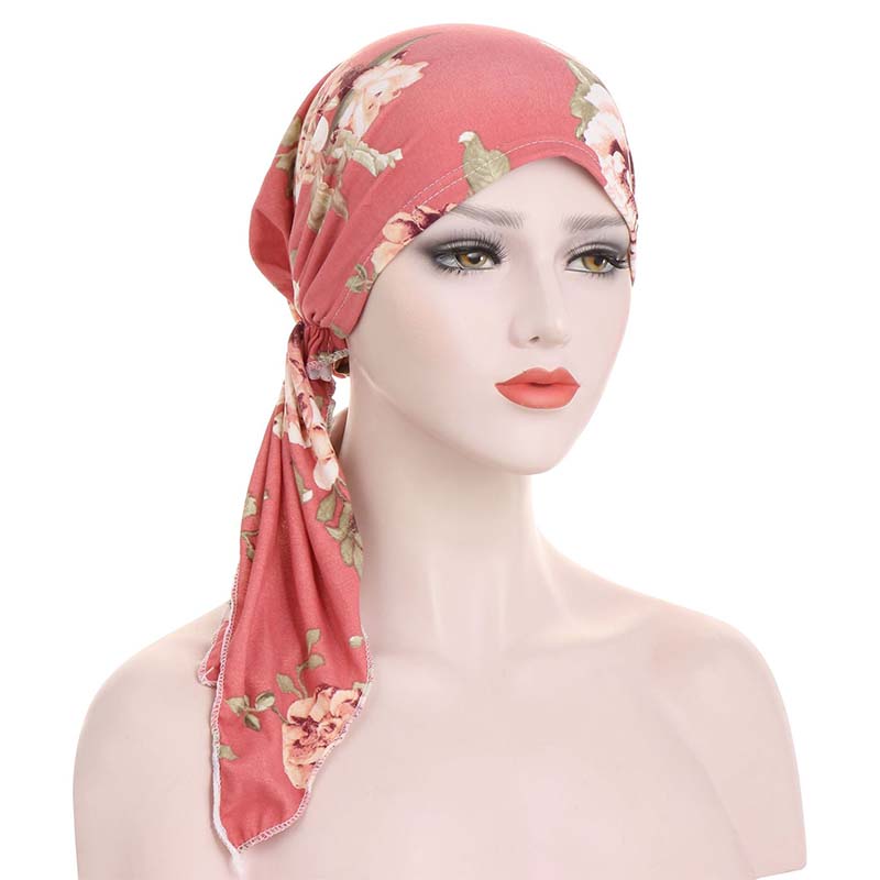 👒 TIDBEGRÄNSAD 50% RABATT! ✨ Blommigt knutet huvudband för damer – Mjukt, elastiskt, mångsidigt 🌸