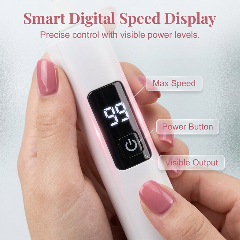 Professionell elektrisk nagelfil