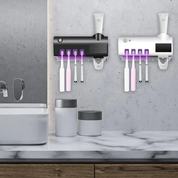 📢📢40% RABATT !! ⏰Smart UV-steriliserande tandborsthållare🦷
