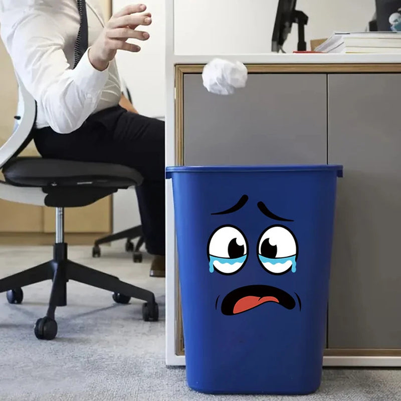 4 ark med roliga klistermärken med smiley