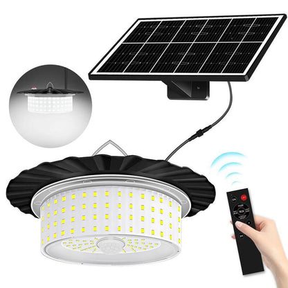 📢📢40% RABATT !! ⏰ Solcellshänglampa – 360° sken, IP65 & 4 ljusstyrkenivåer ✨