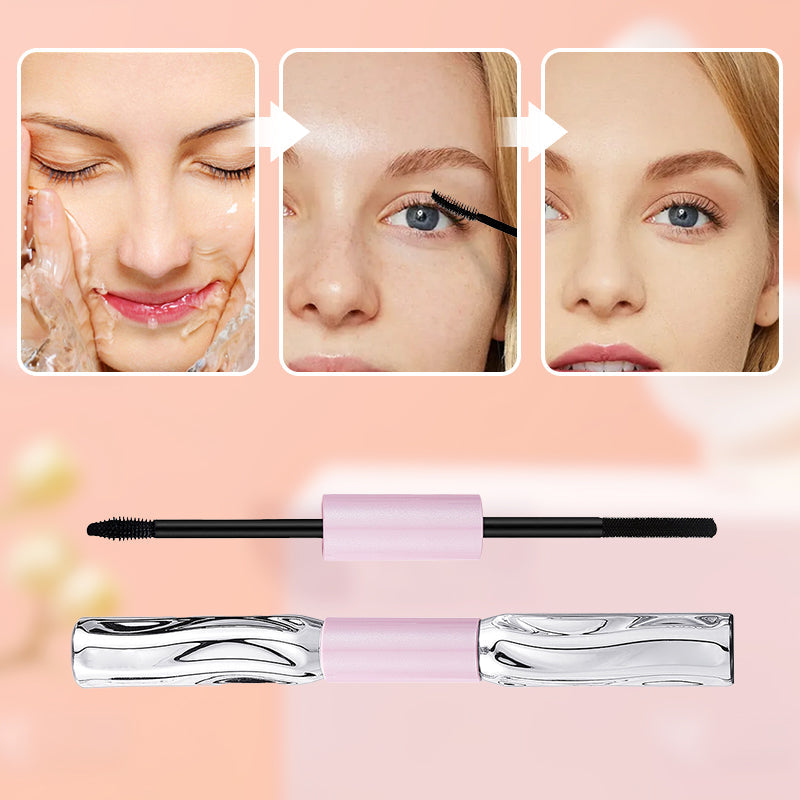 📢📢KÖP 1 FÅ 1 GRATIS !! ⏰2-i-1 Långvarig Volym- och Curl-mascara